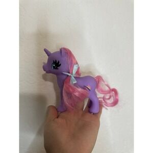 Vintage My Little Pony purple‎ pink  3-16-81